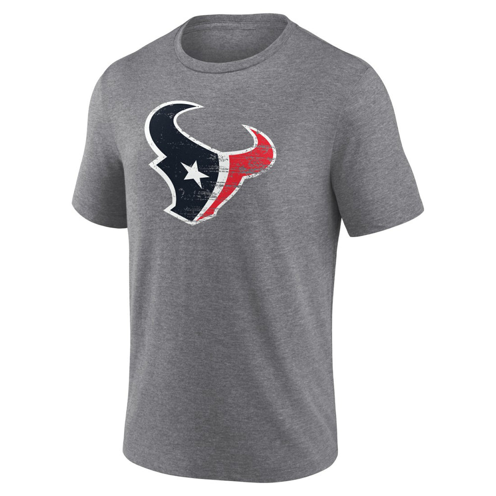 Houston Texans  Heritage Custom Name & Number Tri-Blend T-Shirt