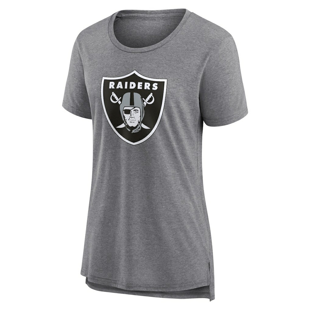 Las Vegas Raiders  Women's Heritage Custom Name & Number Tri-Blend T-Shirt