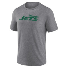 New York Jets  Heritage Custom Name & Number Tri-Blend T-Shirt