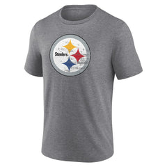 Pittsburgh Steelers  Heritage Custom Name & Number Tri-Blend T-Shirt
