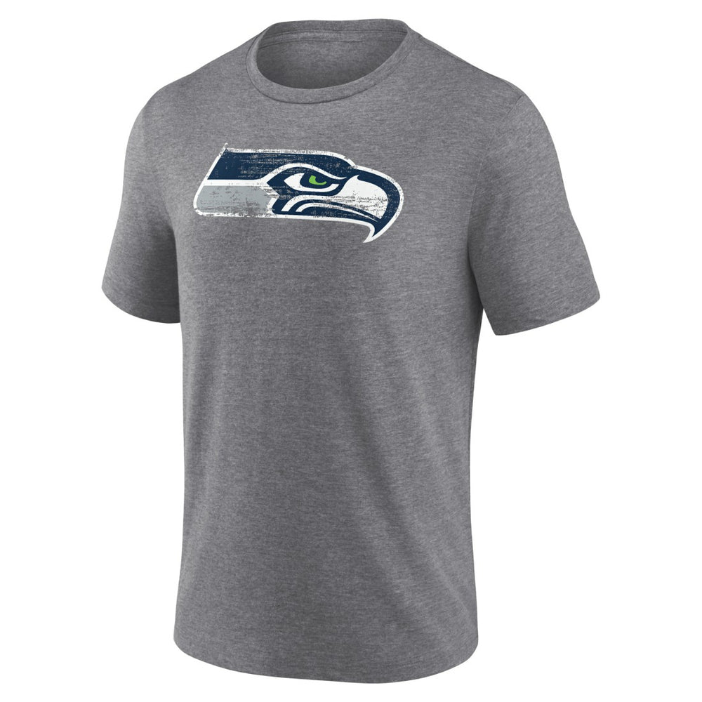Seattle Seahawks  Heritage Custom Name & Number Tri-Blend T-Shirt