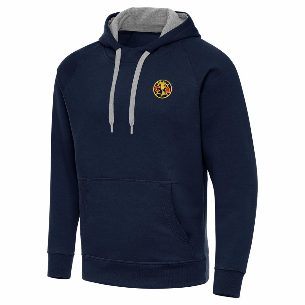 Club America Antigua Takeover Pullover Hoodie Navy