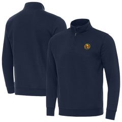 Club America Antigua Landslide Quarter-Zip Pullover Navy