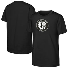 Brooklyn Nets Outerstuff Youth Primary Logo T-Shirt Outlet