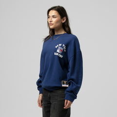 New York Rangers Mitchell & Ness Women's Vintage Crewneck Sweatshirt Discount