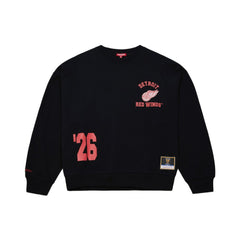 Detroit Red Wings Mitchell & Ness Women's Vintage Crewneck Sweatshirt For Sale