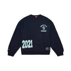 Seattle Kraken Mitchell & Ness Women's Vintage Crewneck Sweatshirt Discount