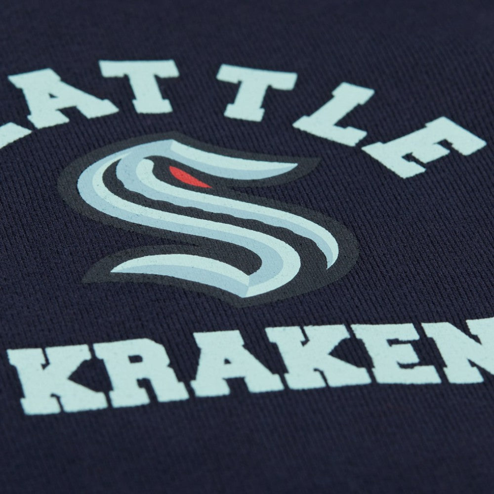 Seattle Kraken Mitchell & Ness Women's Vintage Crewneck Sweatshirt Discount