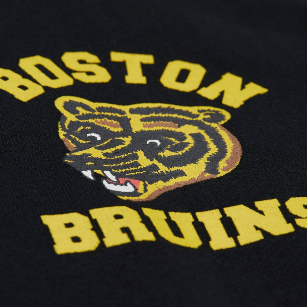 Boston Bruins Mitchell & Ness Women's Vintage Crewneck Sweatshirt For Sale