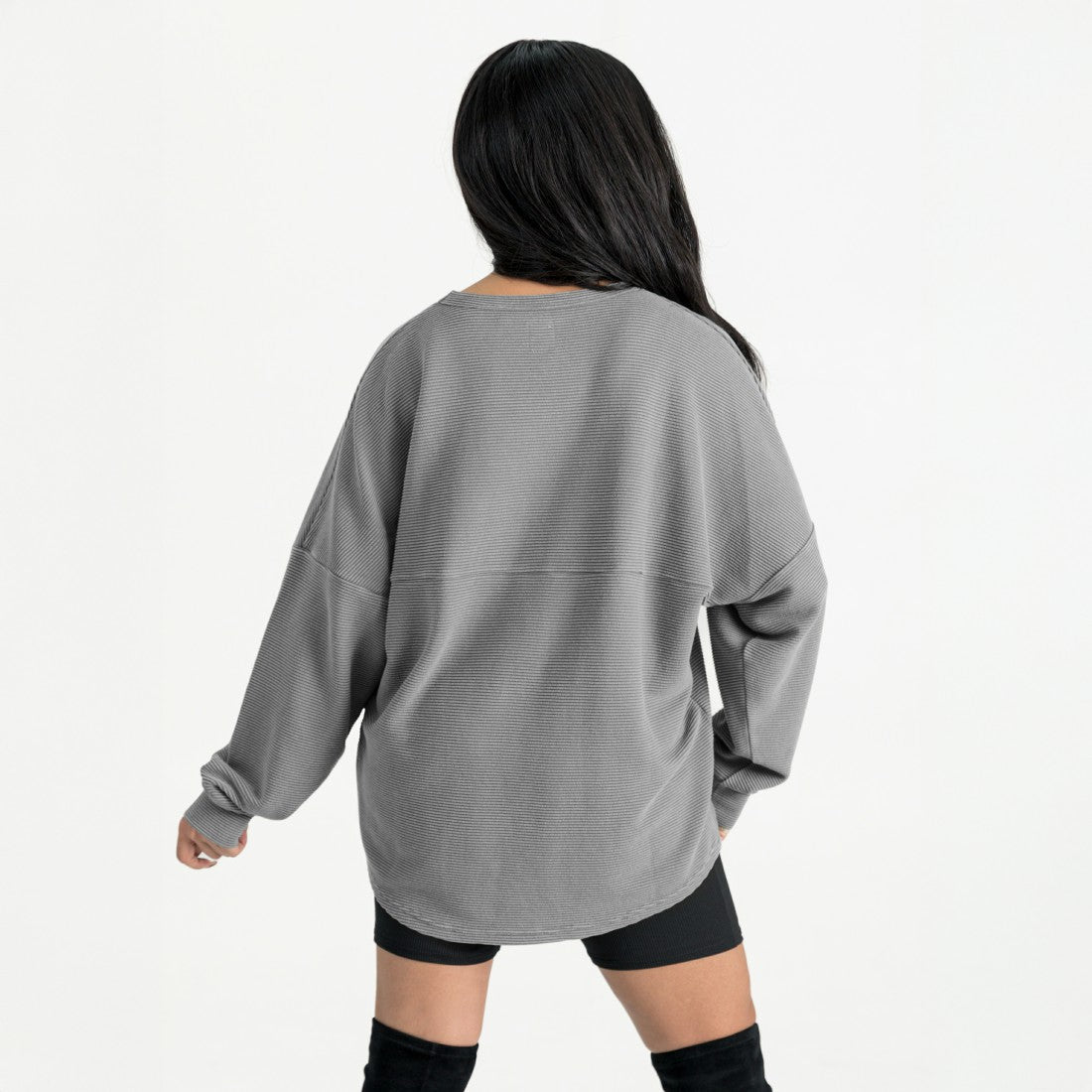Houston Texans  Gameday Couture Women's Oversized Sweet Victory Corded Sweatshirt