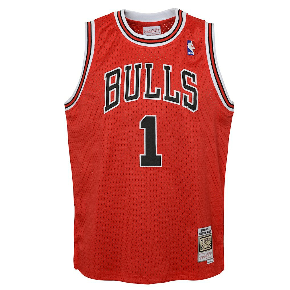 Derrick Rose Chicago Bulls Youth 2008/09 Hardwood Classics Swingman Jersey sale Discount