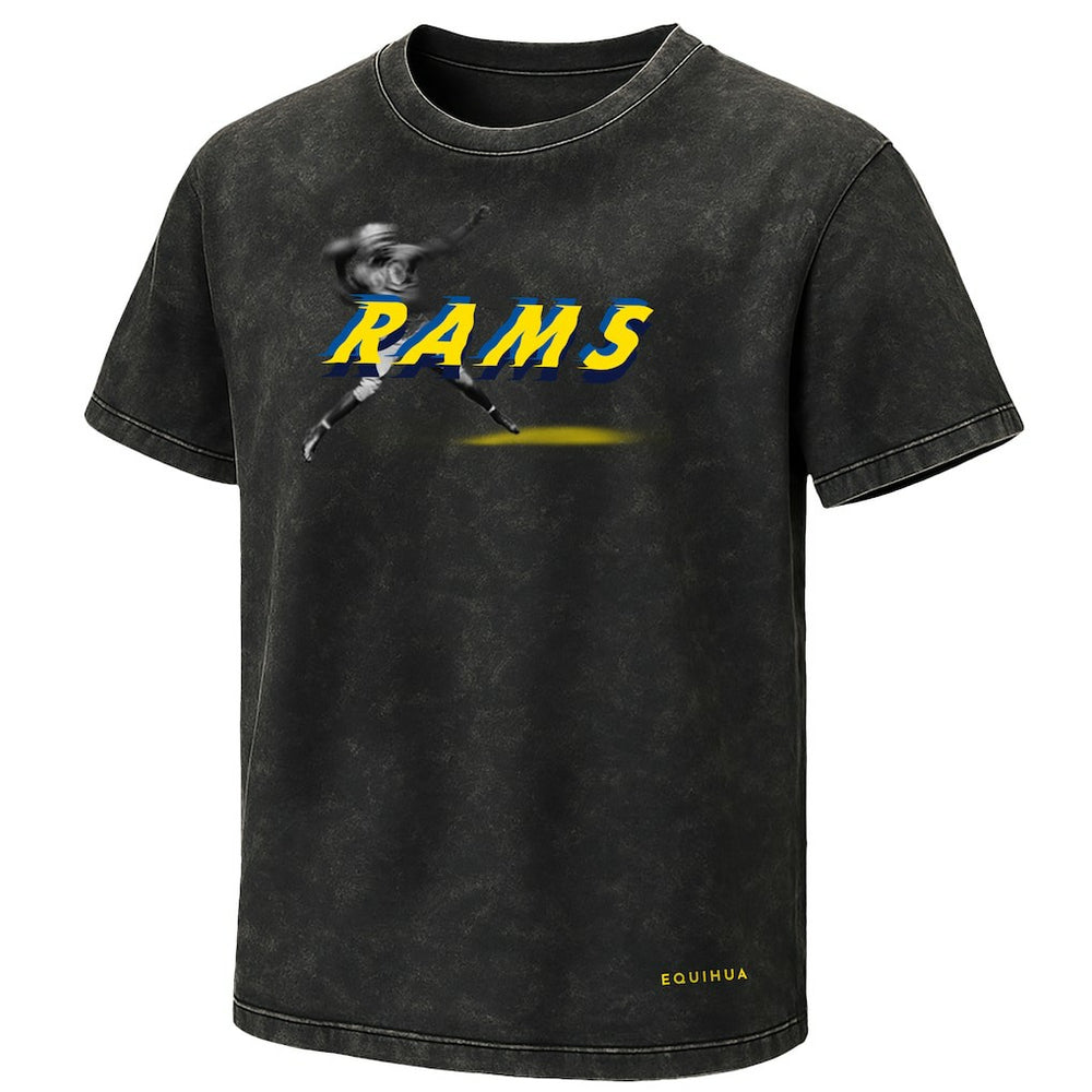 Los Angeles Rams  EQUIHUA Retro T-Shirt