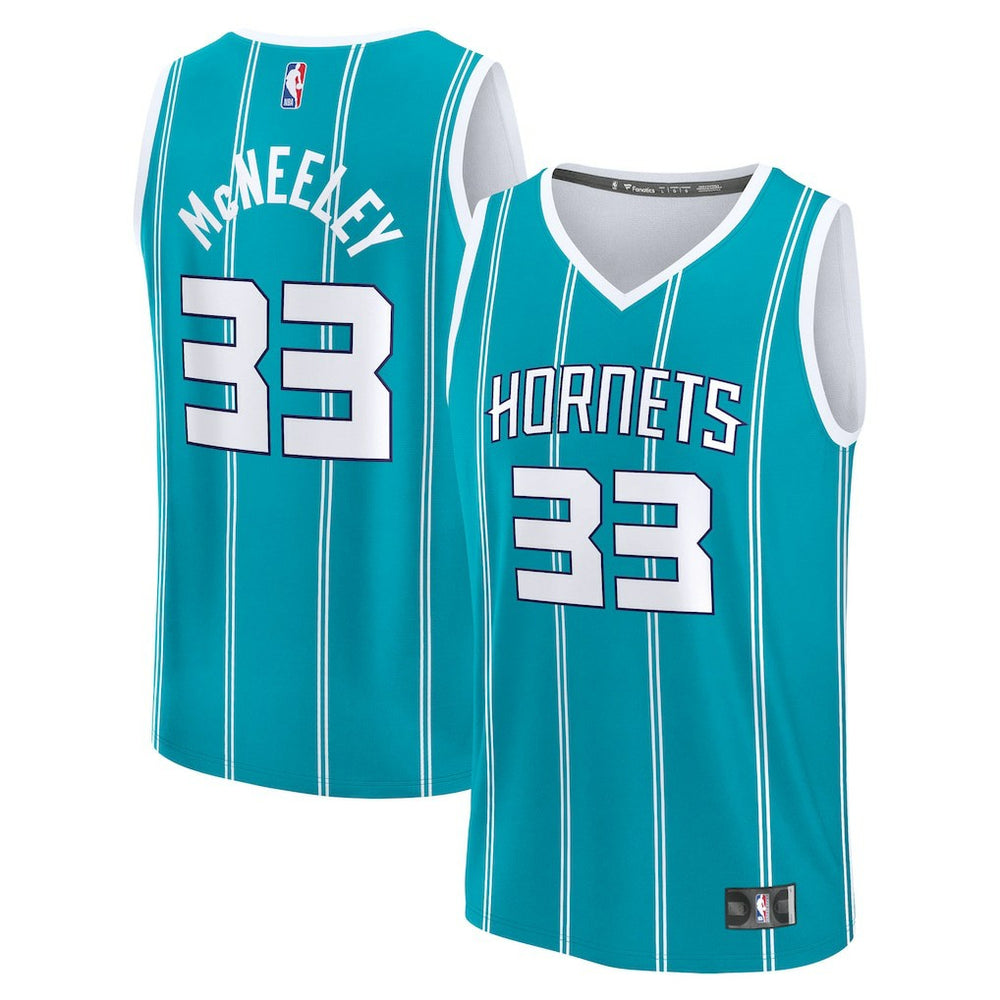 Liam McNeeley Charlotte Hornets Fast Break Replica Jersey For Sale