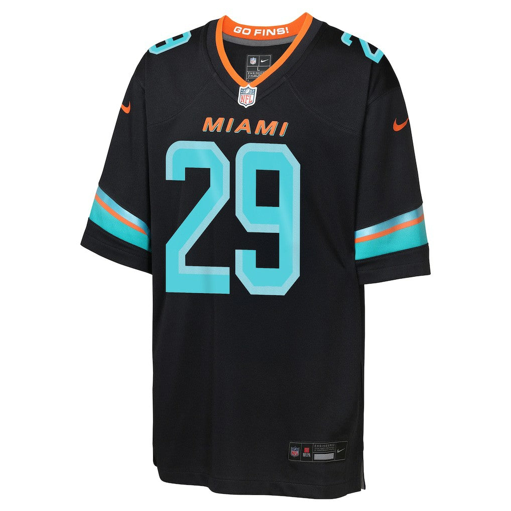 Miami Dolphins Nike Minkah Fitzpatrick  Youth 2025 Rivalries Collection Game Jersey