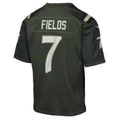 New York Jets Nike Justin Fields  Youth 2025 Rivalries Collection Game Jersey