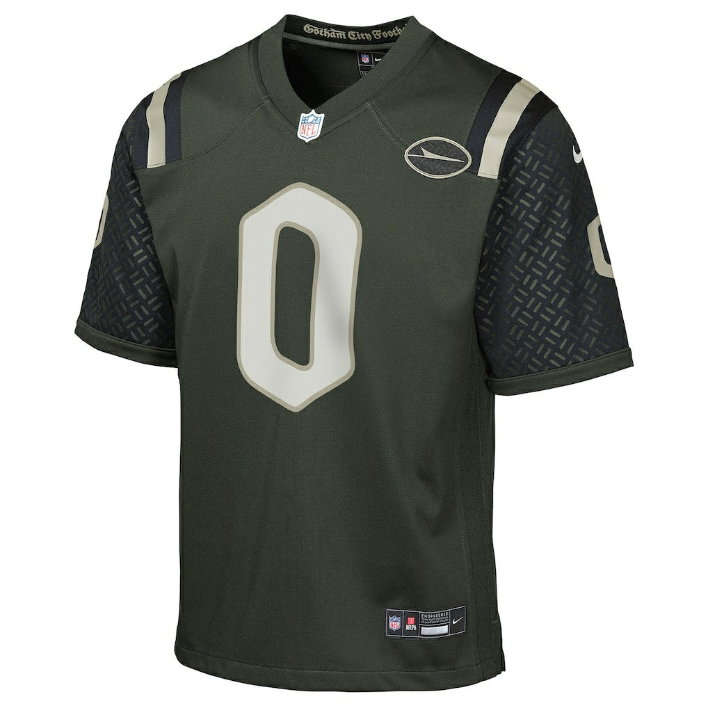 New York Jets Nike Braelon Allen  Youth 2025 Rivalries Collection Game Jersey