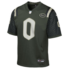 New York Jets Nike Braelon Allen  Youth 2025 Rivalries Collection Game Jersey