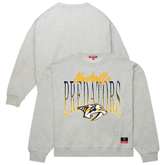 Nashville Predators Mitchell & Ness Women's Hockey Night Sweatshirt Discount