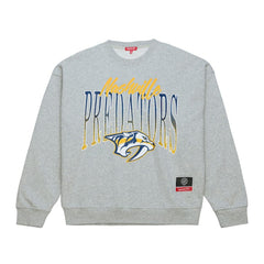 Nashville Predators Mitchell & Ness Women's Hockey Night Sweatshirt Discount