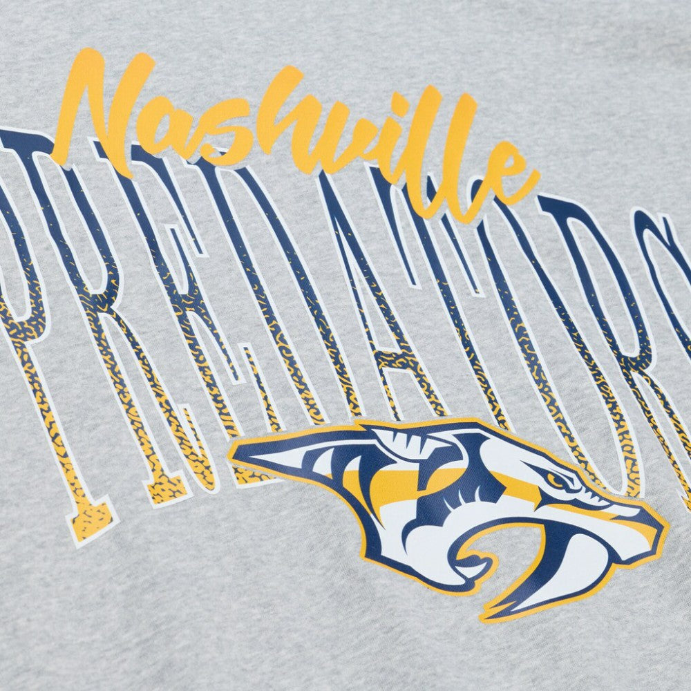 Nashville Predators Mitchell & Ness Women's Hockey Night Sweatshirt Discount