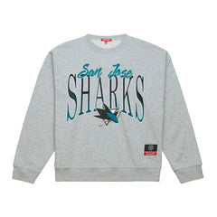 San Jose Sharks Mitchell & Ness Women's Hockey Night Sweatshirt Outlet