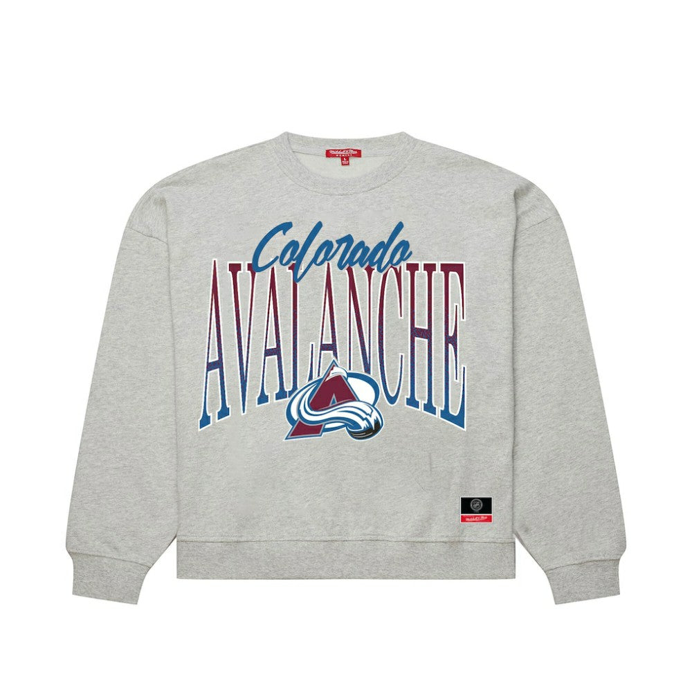 Colorado Avalanche Mitchell & Ness Women's Hockey Night Sweatshirt Discount