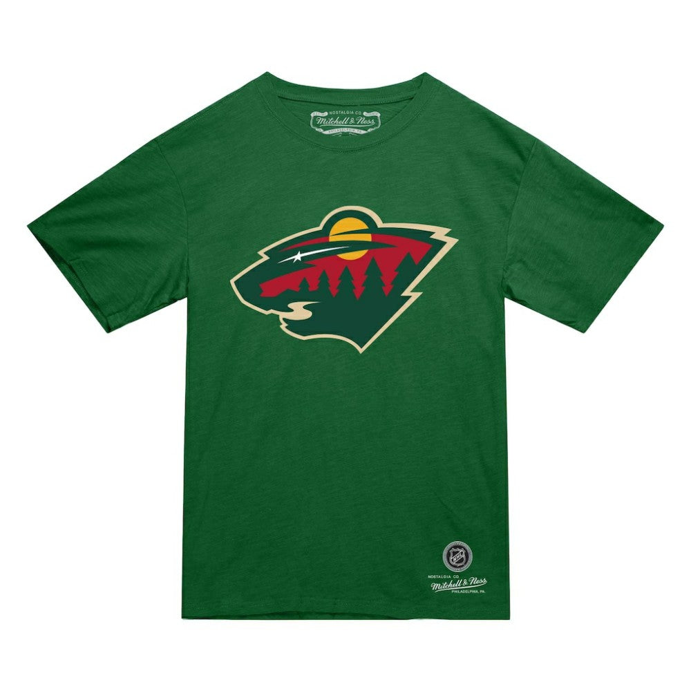 Minnesota Wild Mitchell & Ness Heritage T-Shirt Discount