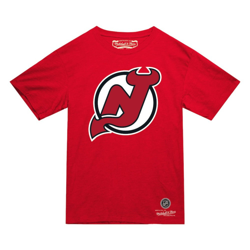 New Jersey Devils Mitchell & Ness Heritage T-Shirt On Sale