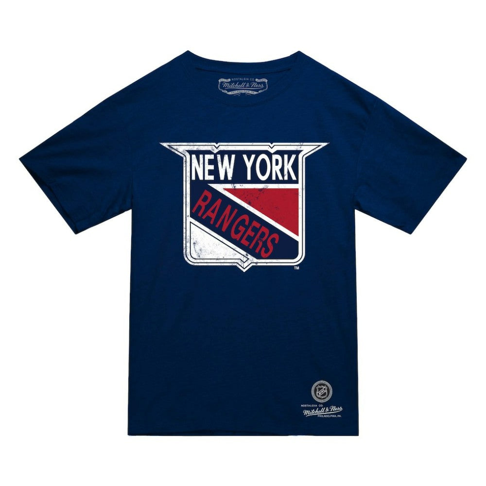New York Rangers Mitchell & Ness Heritage T-Shirt Discount