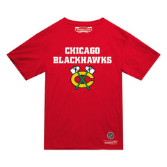 Chicago Blackhawks Mitchell & Ness Heritage T-Shirt Discount