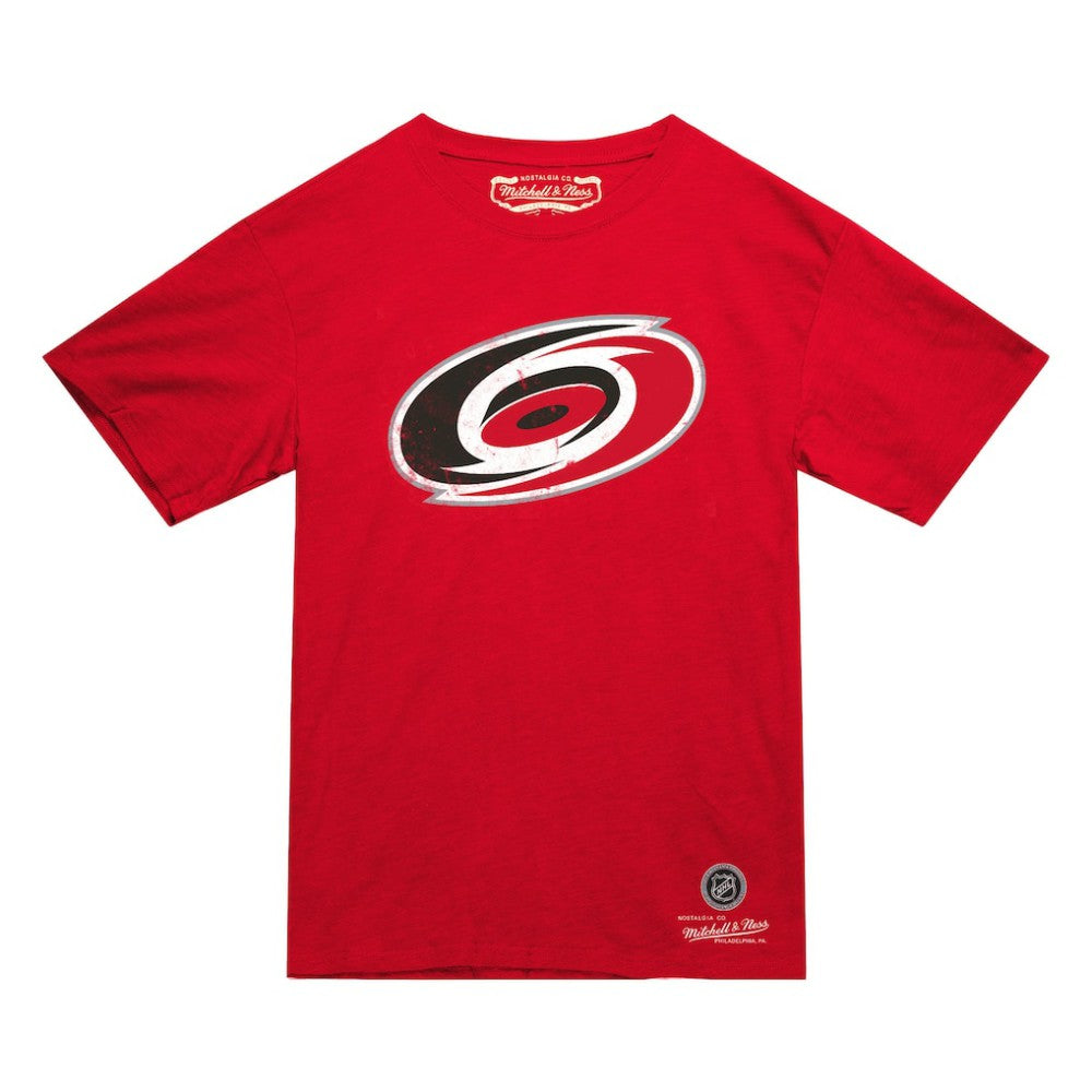 Carolina Hurricanes Mitchell & Ness Heritage T-Shirt Outlet