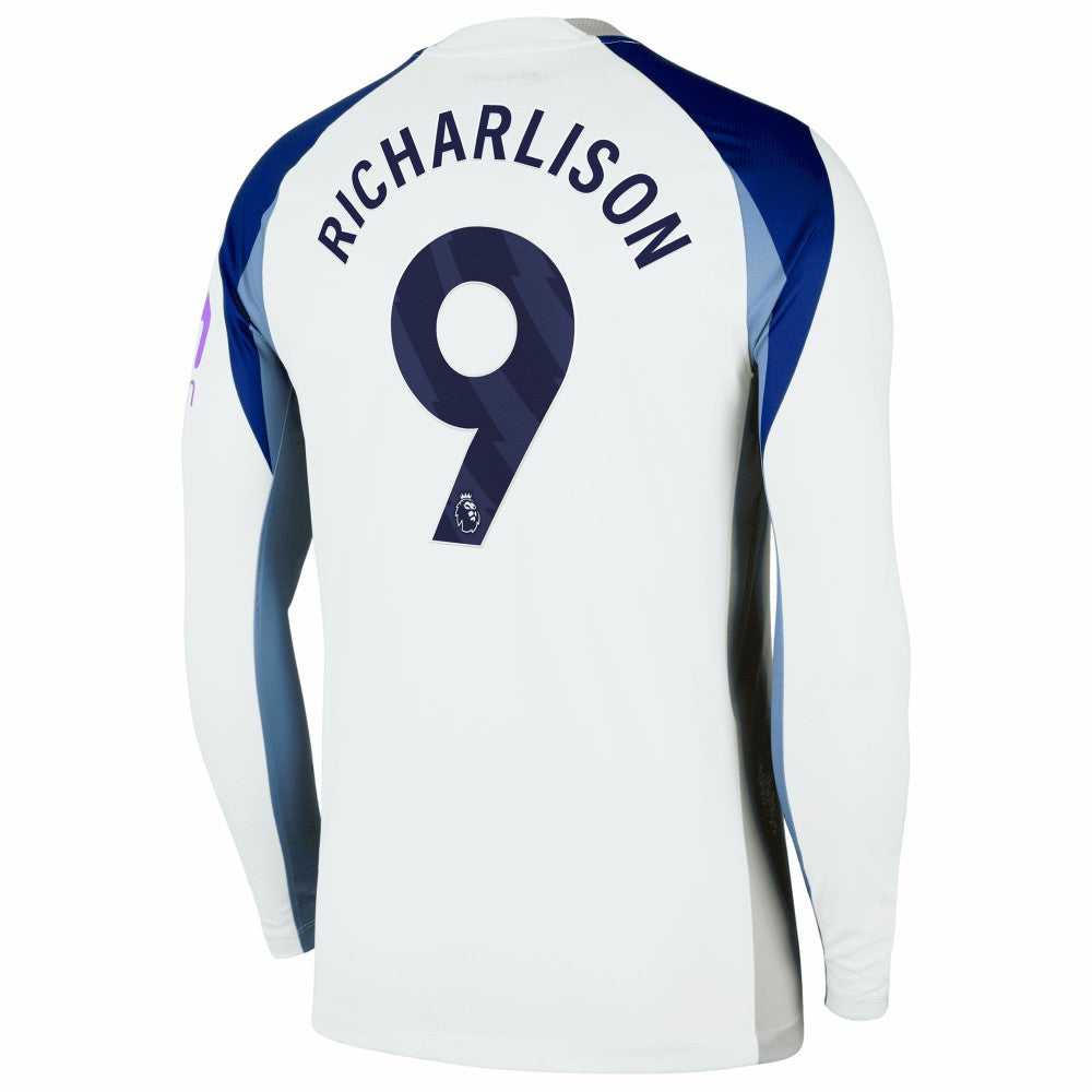 Richarlison Tottenham Hotspur 2025/26 Home Replica Long Sleeve Player Jersey White - Nike
