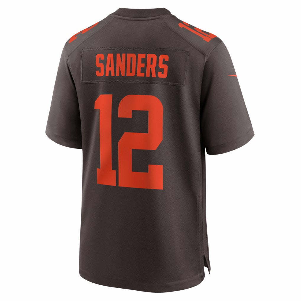 Cleveland Browns Nike Shedeur Sanders  Alpha Dawg Game Jersey