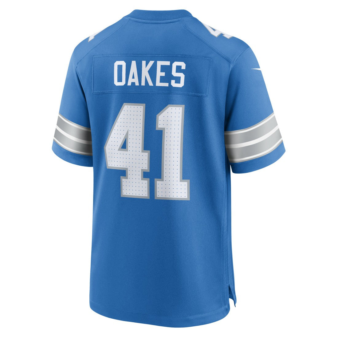 Detroit Lions Nike Gunnar Oakes  Team Game Jersey
