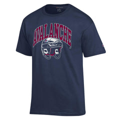 Colorado Avalanche Champion Helmet T-Shirt On Sale