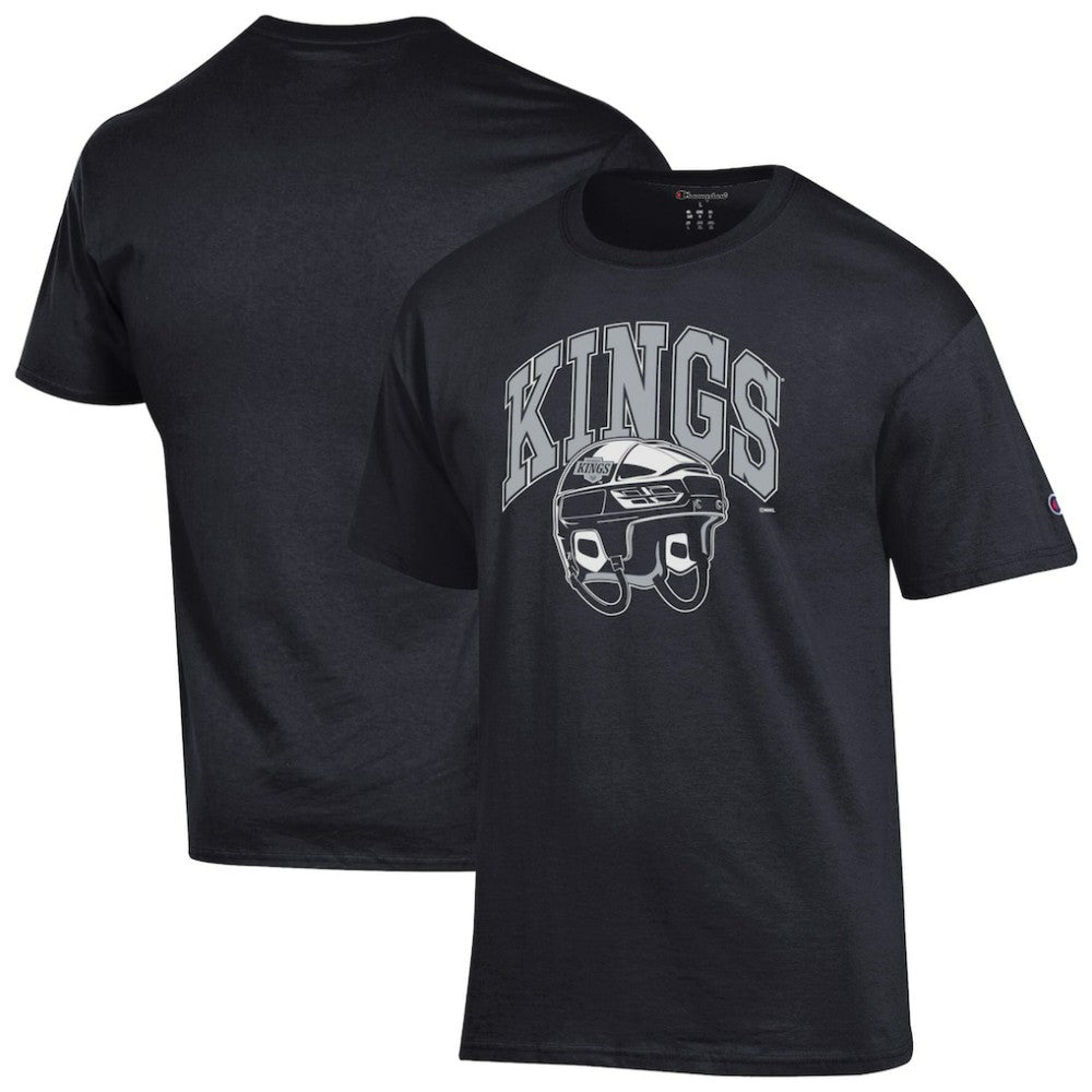 Los Angeles Kings Champion Helmet T-Shirt For Sale