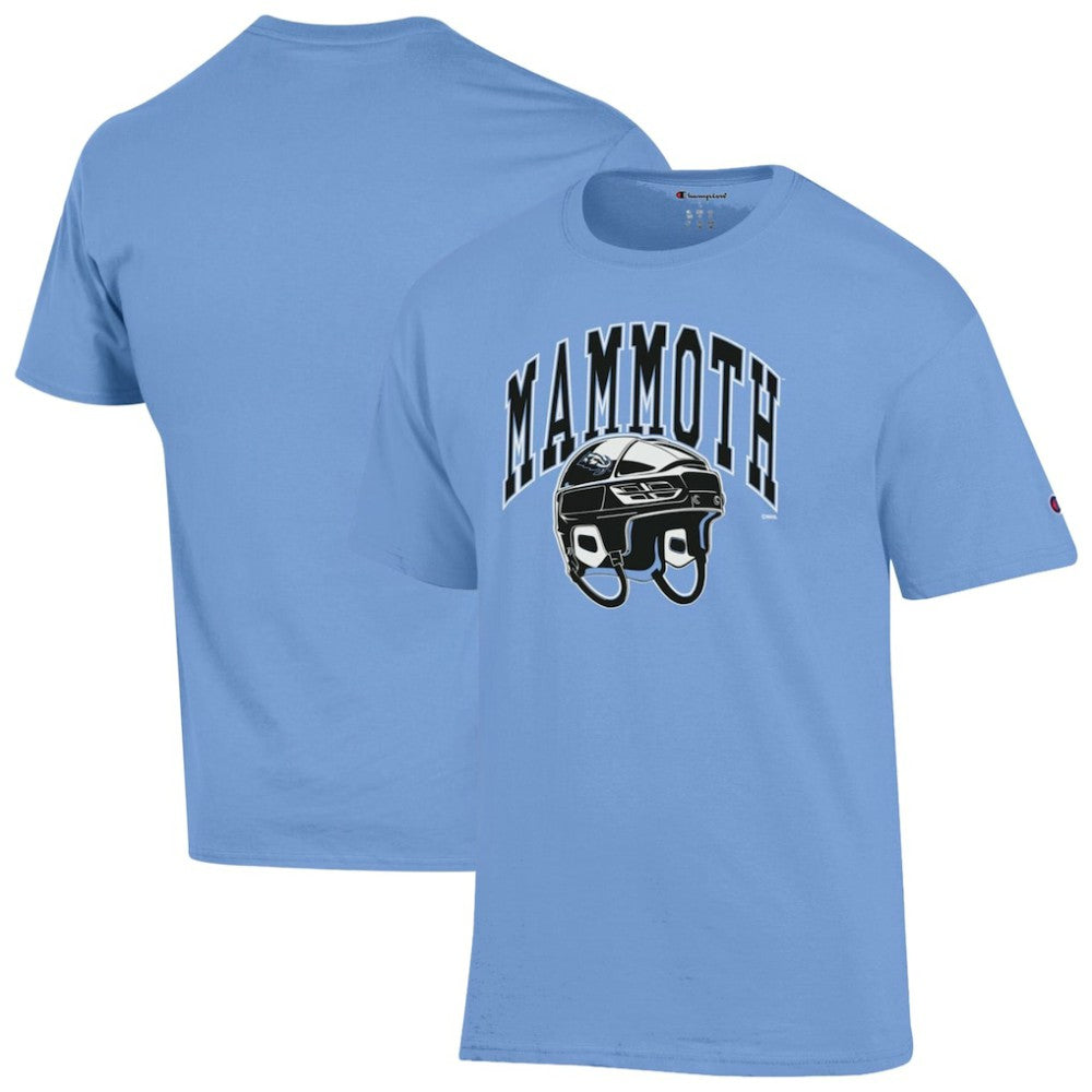 Utah Mammoth Champion Helmet T-Shirt On Sale