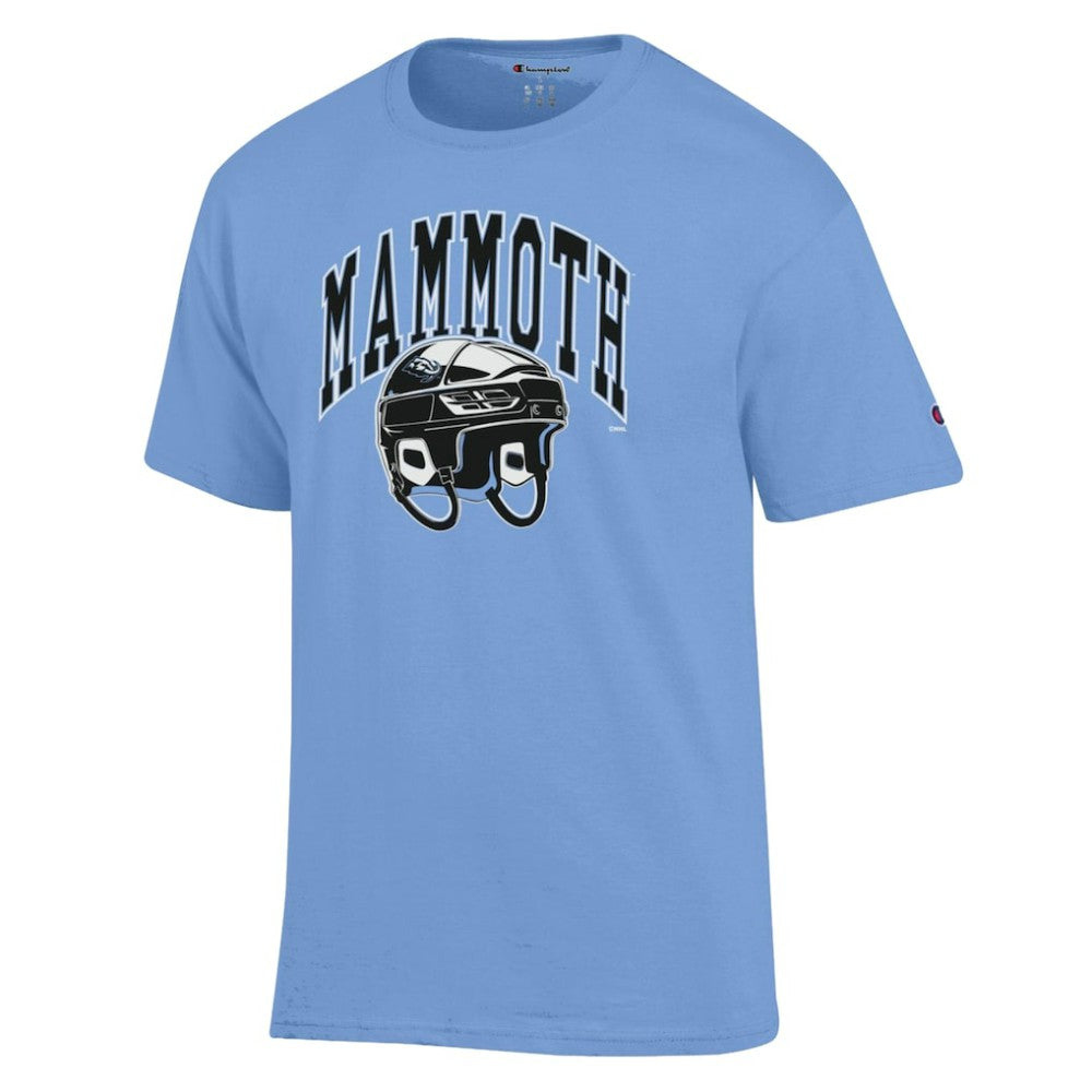 Utah Mammoth Champion Helmet T-Shirt On Sale
