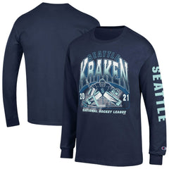 Seattle Kraken Champion Long Sleeve Jersey T-Shirt For Sale