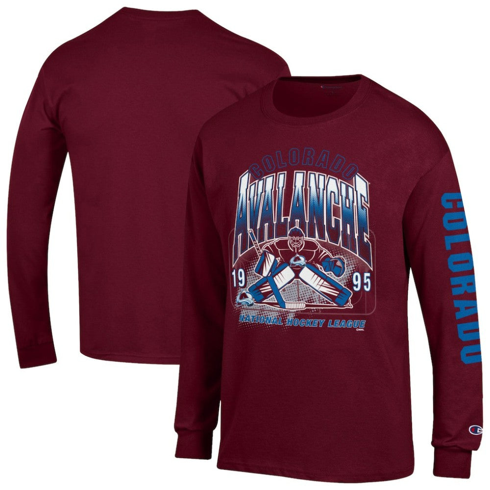 Colorado Avalanche Champion Long Sleeve Jersey T-Shirt Sale
