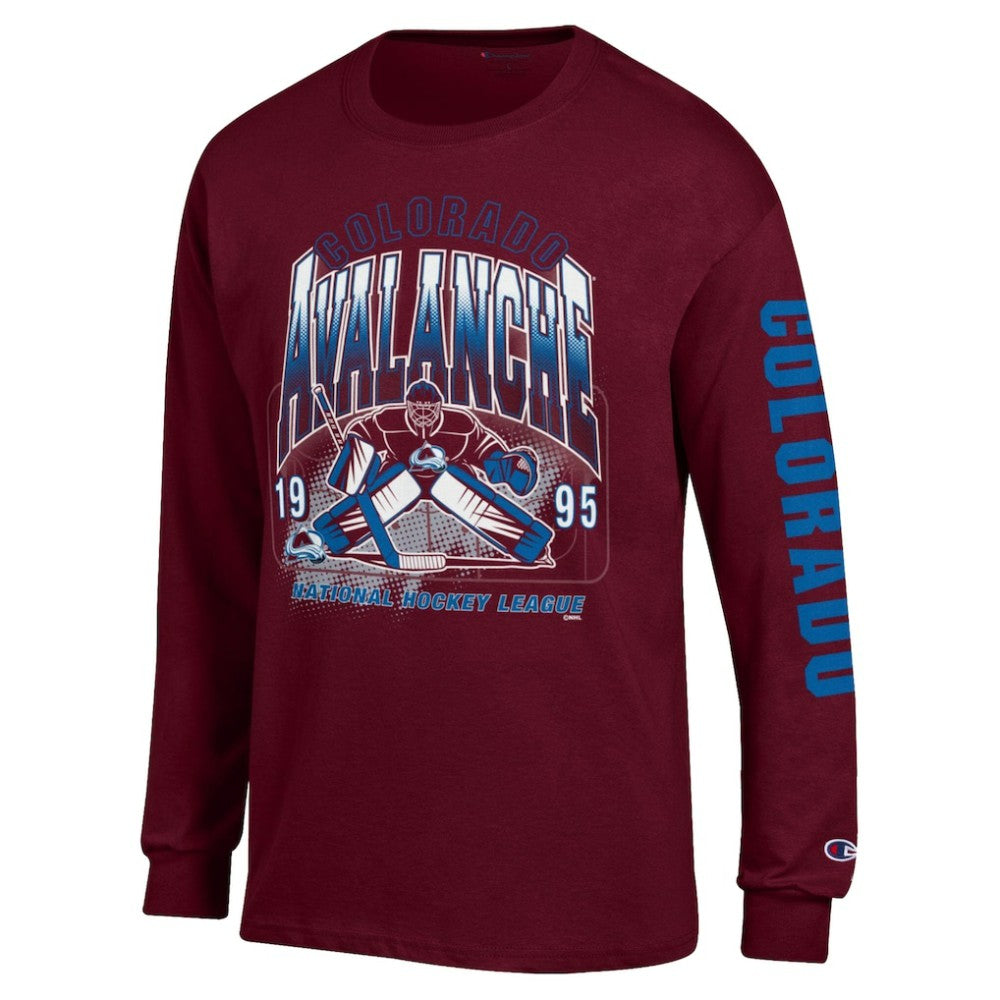 Colorado Avalanche Champion Long Sleeve Jersey T-Shirt Sale