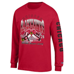 Chicago Blackhawks Champion Long Sleeve Jersey T-Shirt Online