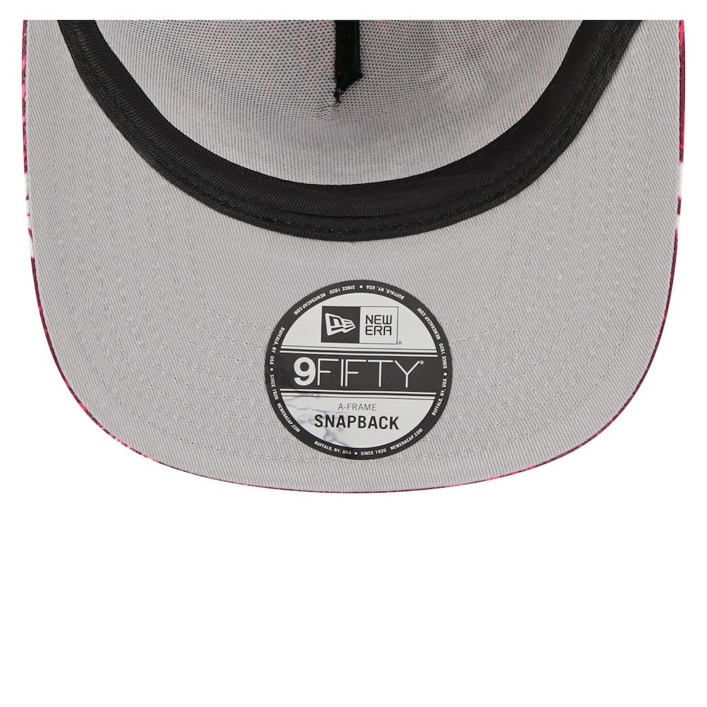 Washington Commanders New Era Palm Print A-Frame 9FIFTY Snapback Hat
