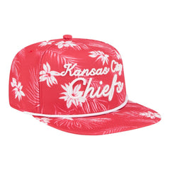 Kansas City Chiefs New Era Palm Print A-Frame 9FIFTY Snapback Hat