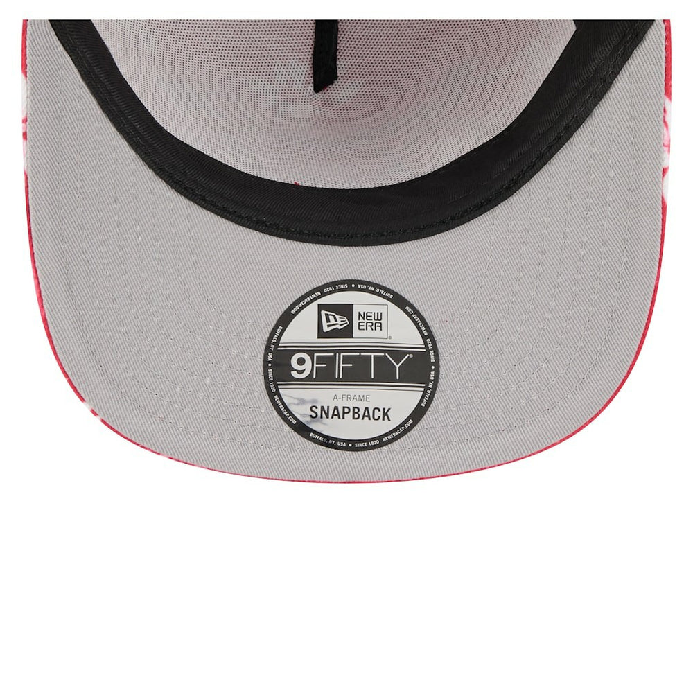 Kansas City Chiefs New Era Palm Print A-Frame 9FIFTY Snapback Hat