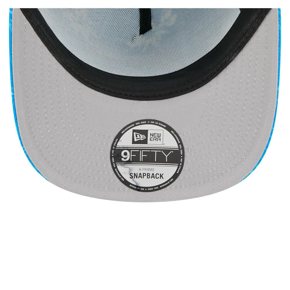 Detroit Lions New Era Palm Print A-Frame 9FIFTY Snapback Hat