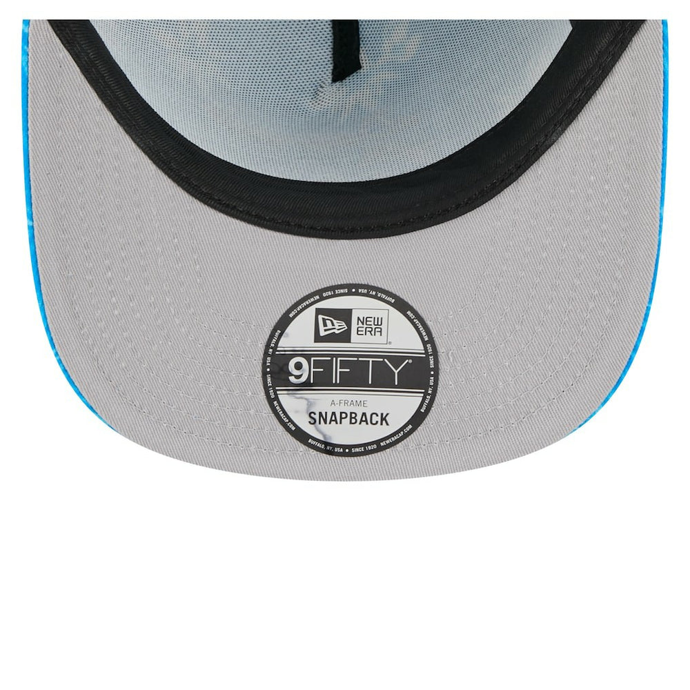 Detroit Lions New Era Palm Print A-Frame 9FIFTY Snapback Hat