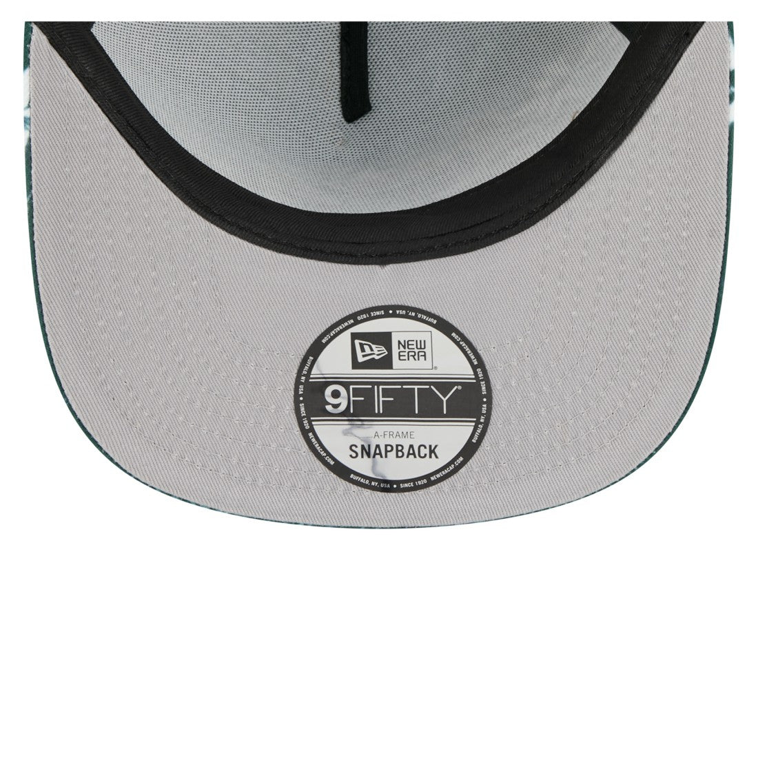 Green Bay Packers New Era Palm Print A-Frame 9FIFTY Snapback Hat