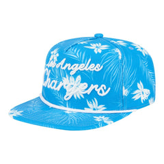 Los Angeles Chargers New Era Palm Print A-Frame 9FIFTY Snapback Hat