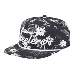 Pittsburgh Steelers New Era Palm Print A-Frame 9FIFTY Snapback Hat
